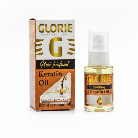 Glorie Keratin Oil - Beyaz Arka Plan Damgalı