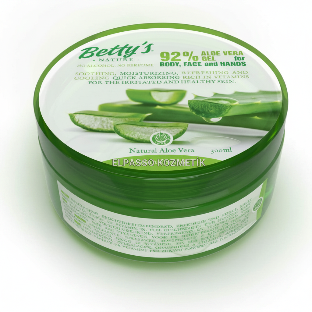 Betty's Nature Aloe Vera Gel - Düzeltilmiş