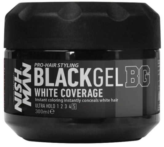 Nishman BG Zwarte Gel 300ml