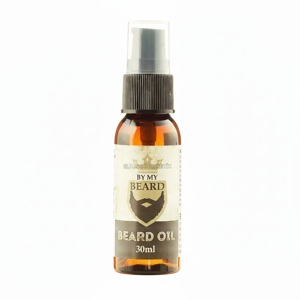 By My Beard Beard Oil - Küçük Damga Şişe Yüzeyi