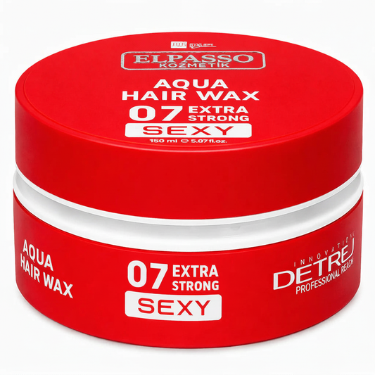 Detreu Aqua Hair Wax 07 Extra Strong - Soğuk Baskı Damga