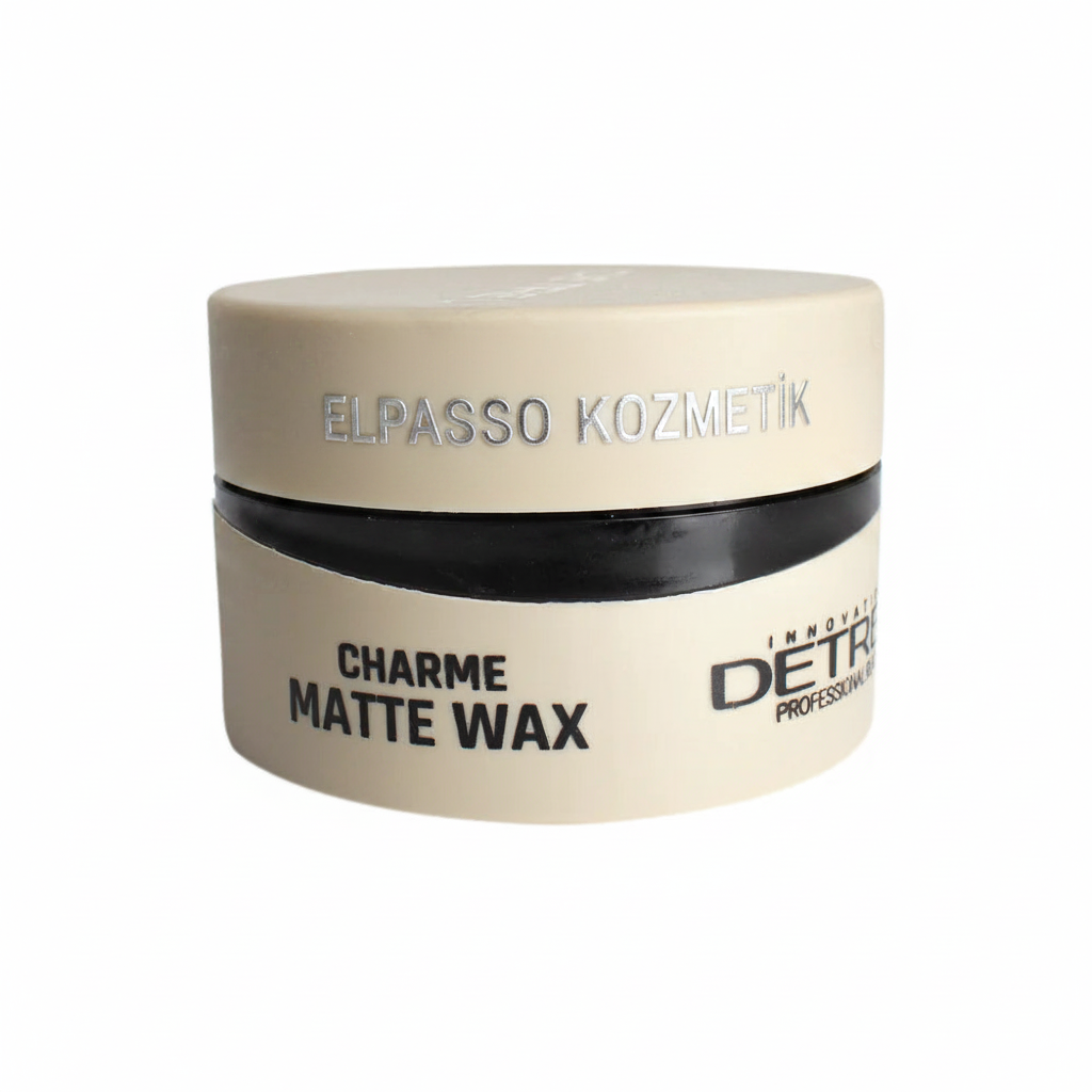 Detreu Charme Matte Wax - ELPASSO KOZMETİK Kapak Yan Yüzey Damgası