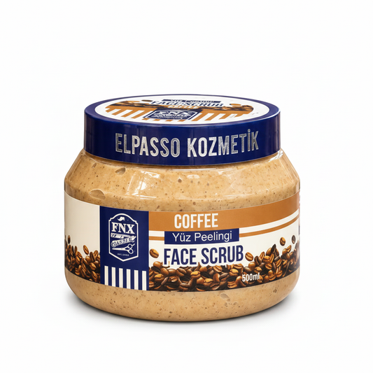 FNX Barber Coffee Face Scrub - Tek Kapak Yan Damga