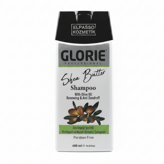 Glorie Shea Butter Shampoo - Beyaz Arka Plan