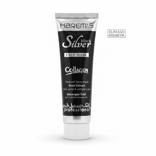 Harem's Black Silver Mask - Orijinal Referans Tüp