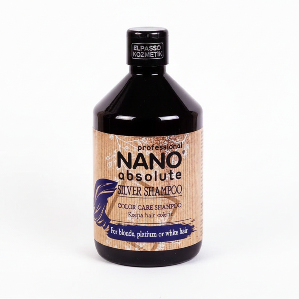 Nano Absolute Silver Shampoo - Kapak Yan Yüzey Damga